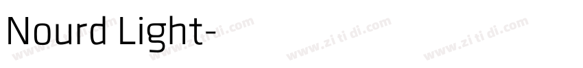 Nourd Light字体转换